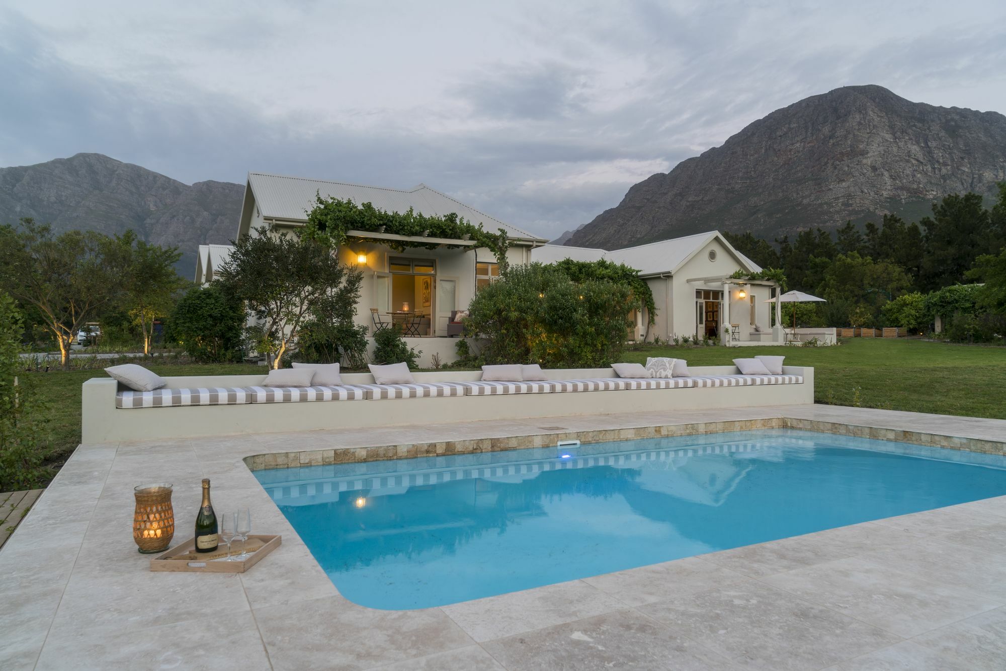 Cape Vue Country House Hotel Franschhoek Exterior foto