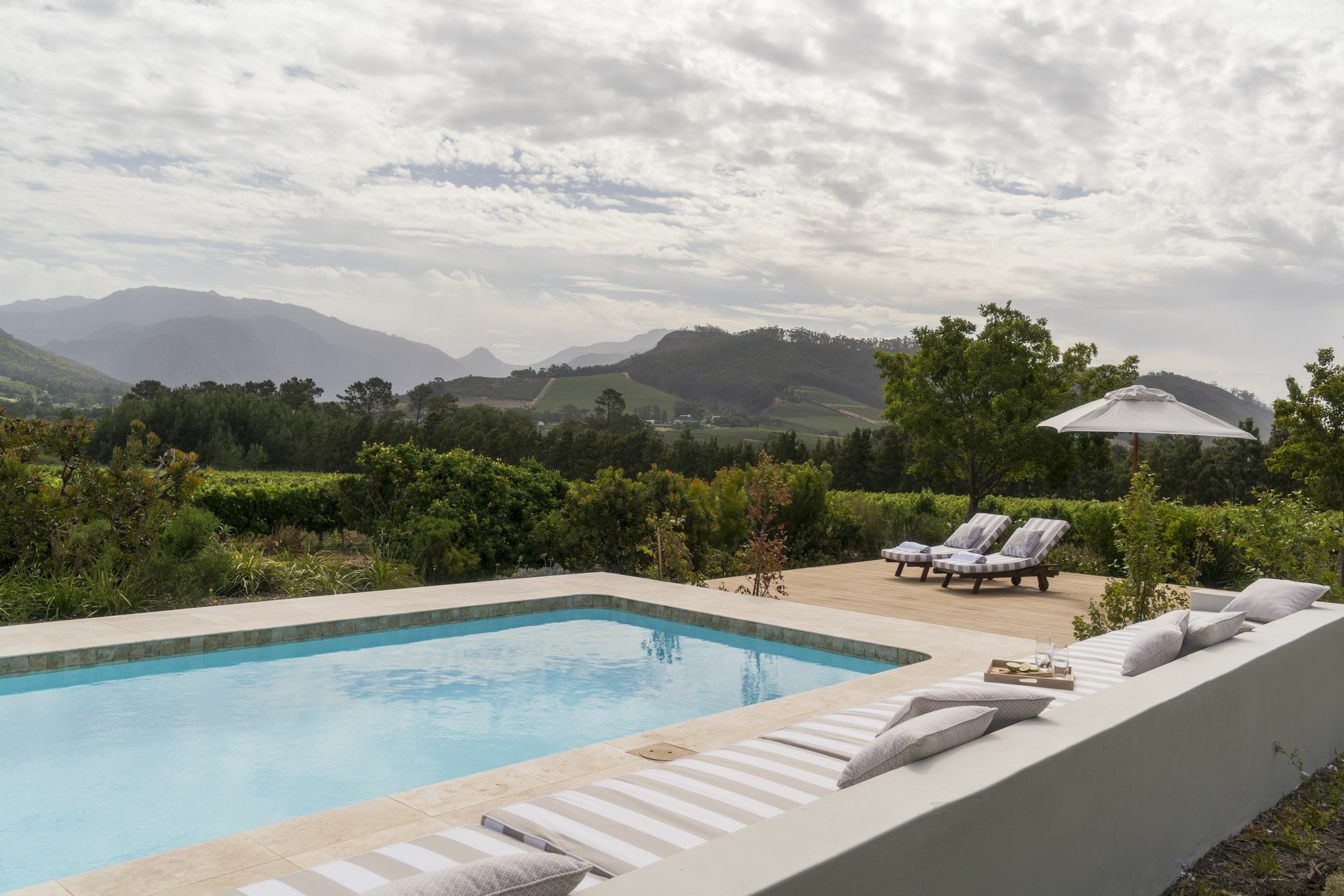 Cape Vue Country House Hotel Franschhoek Exterior foto