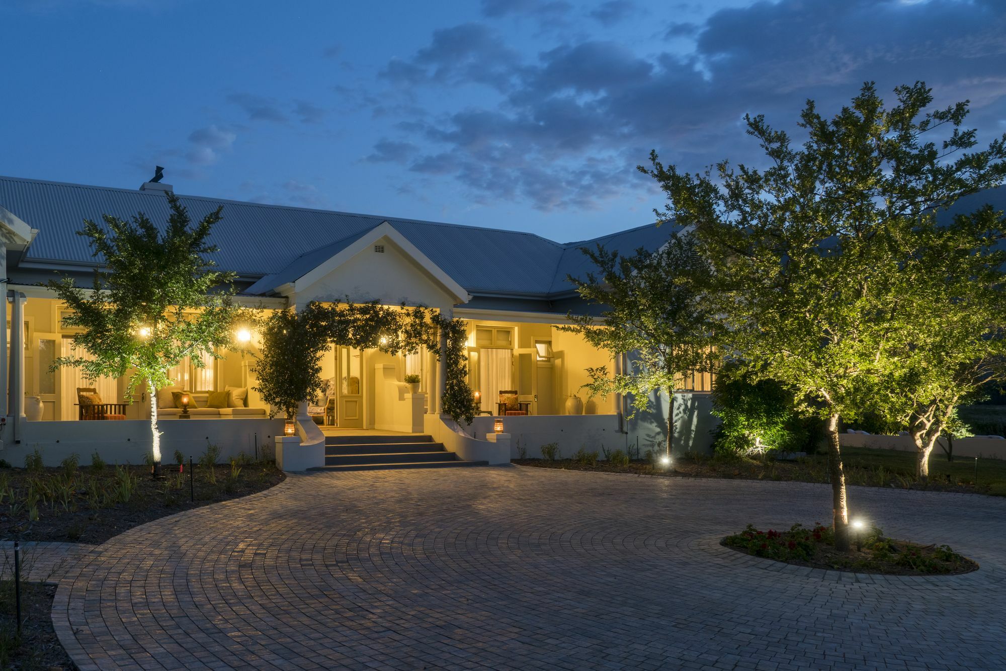 Cape Vue Country House Hotel Franschhoek Exterior foto